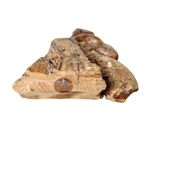 Handmade Folk Art Wooden Carved Old Man with Bared Wall Art, Signed M. Hughes - Picture 5 of 5